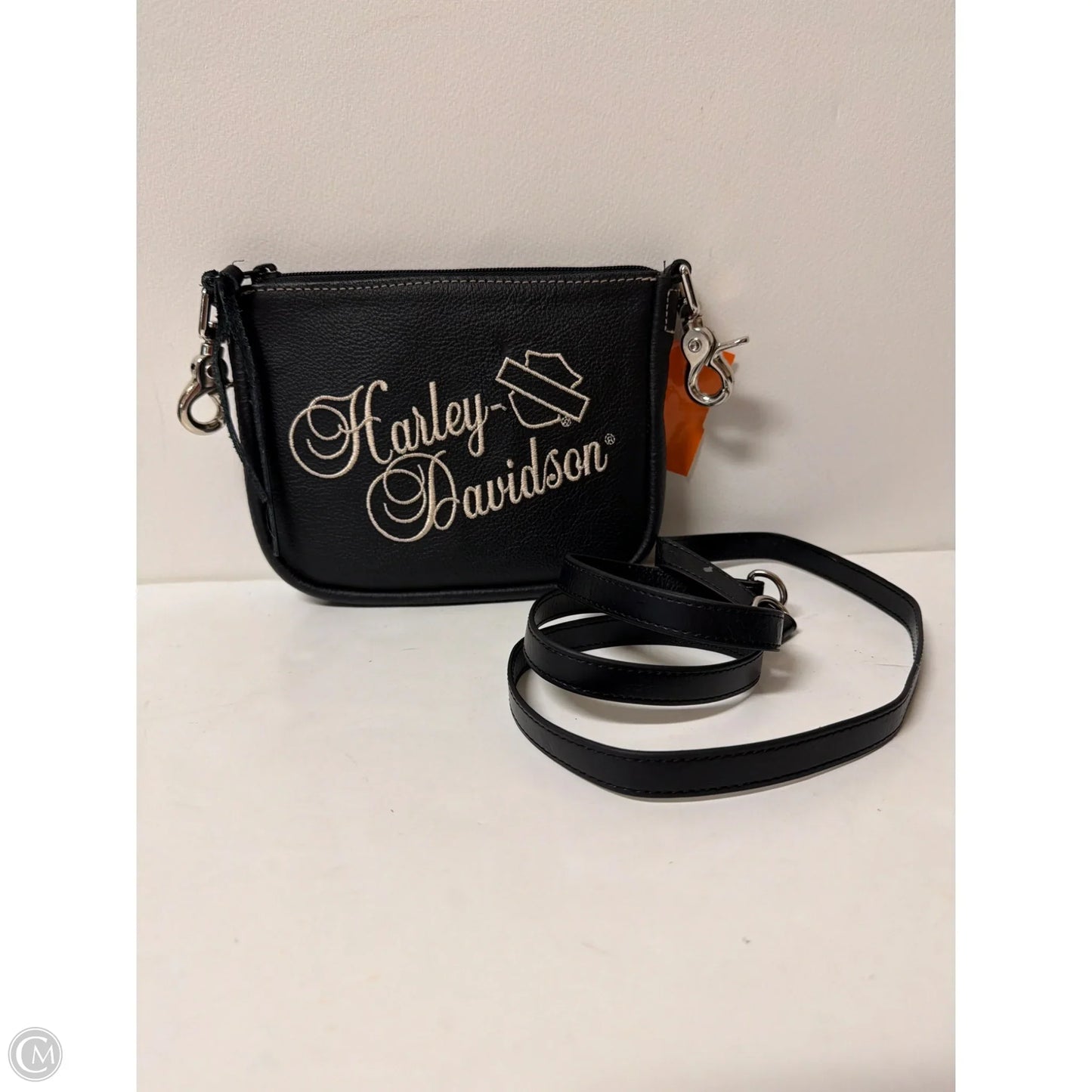 Handbag Leather By Harley Davidson, Size: Small