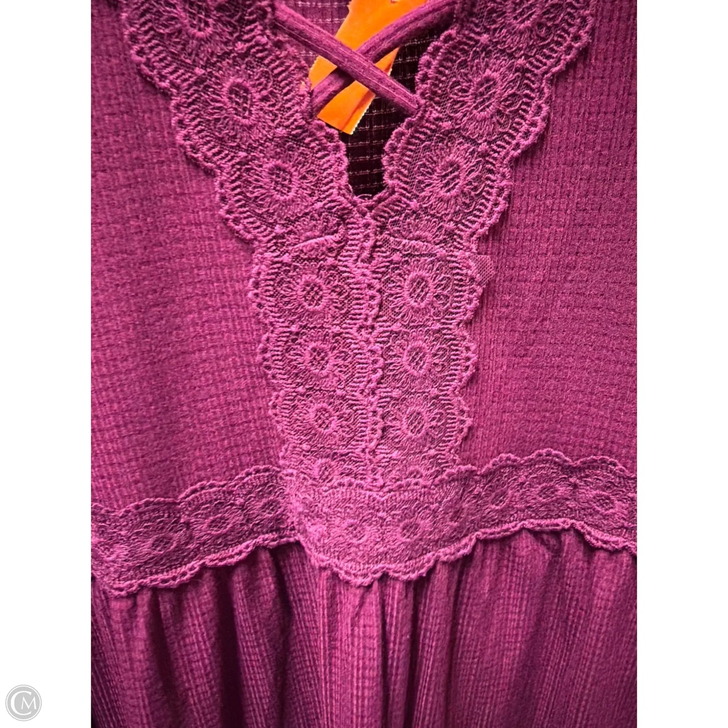 Top Short Sleeve By Torrid In Purple, Size: M