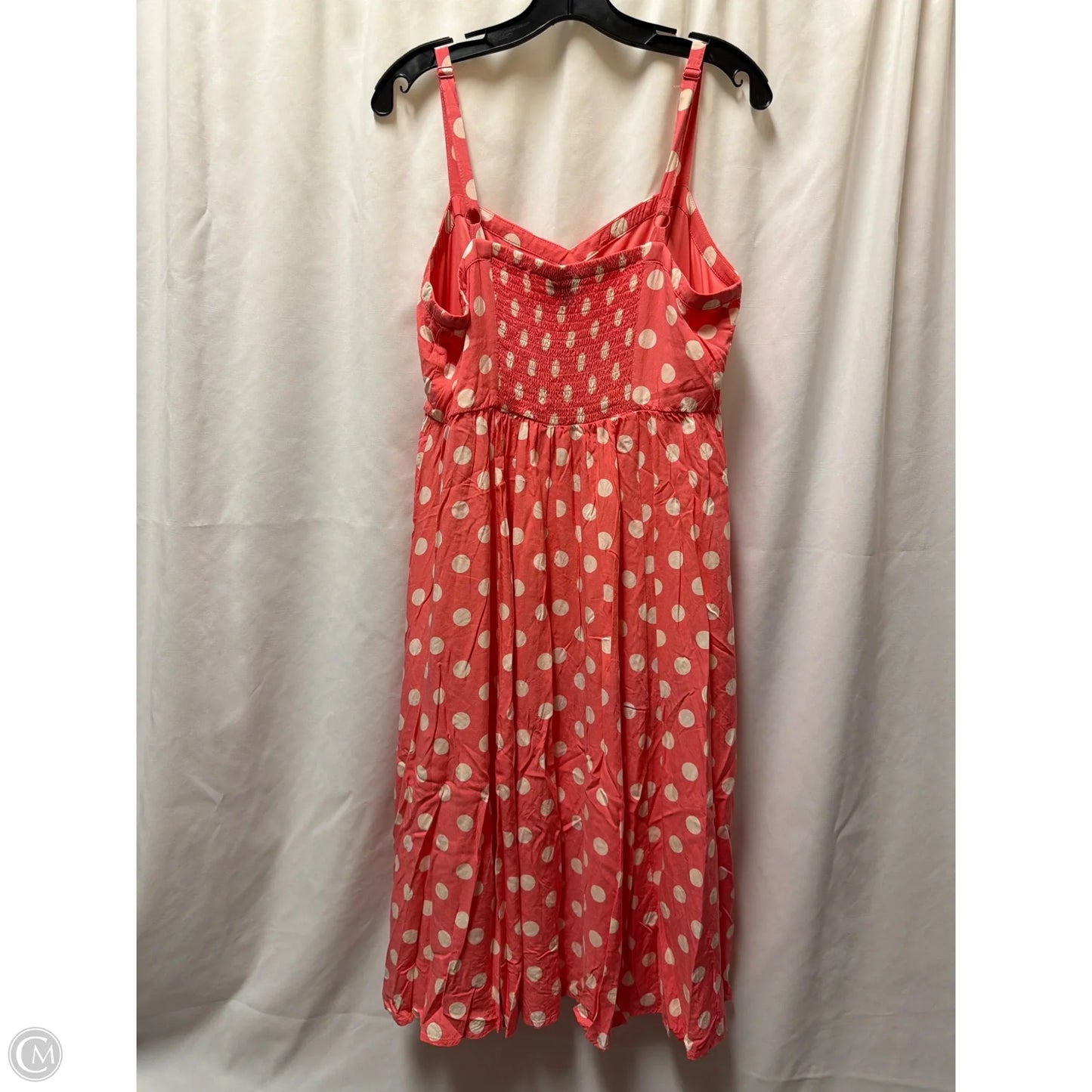 Dress Casual Midi By Torrid In Pink, Size: L