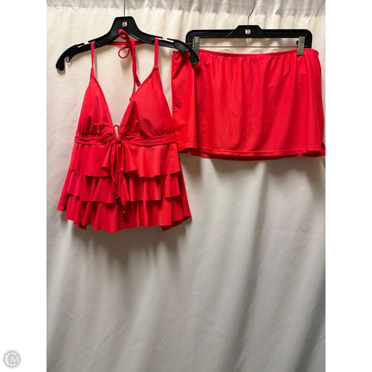 Swimsuit 2pc By Catalina In Pink, Size: L