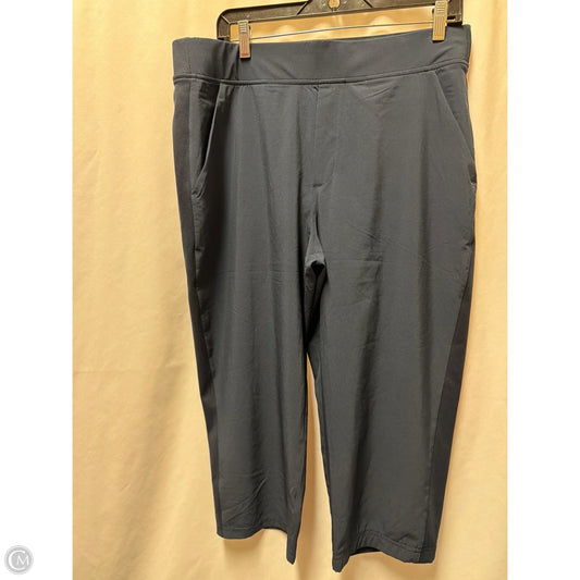 Athletic Capris By Athleta In Navy, Size: L