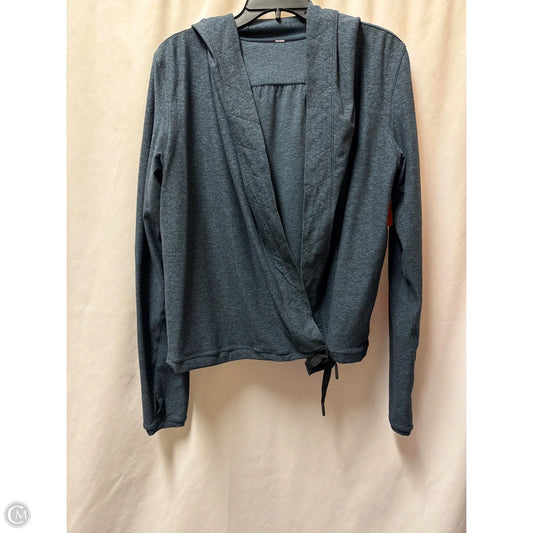 Athletic Jacket By Lululemon In Teal, Size: L