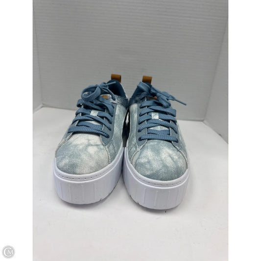 Shoes Sneakers By Puma In Blue, Size: 9