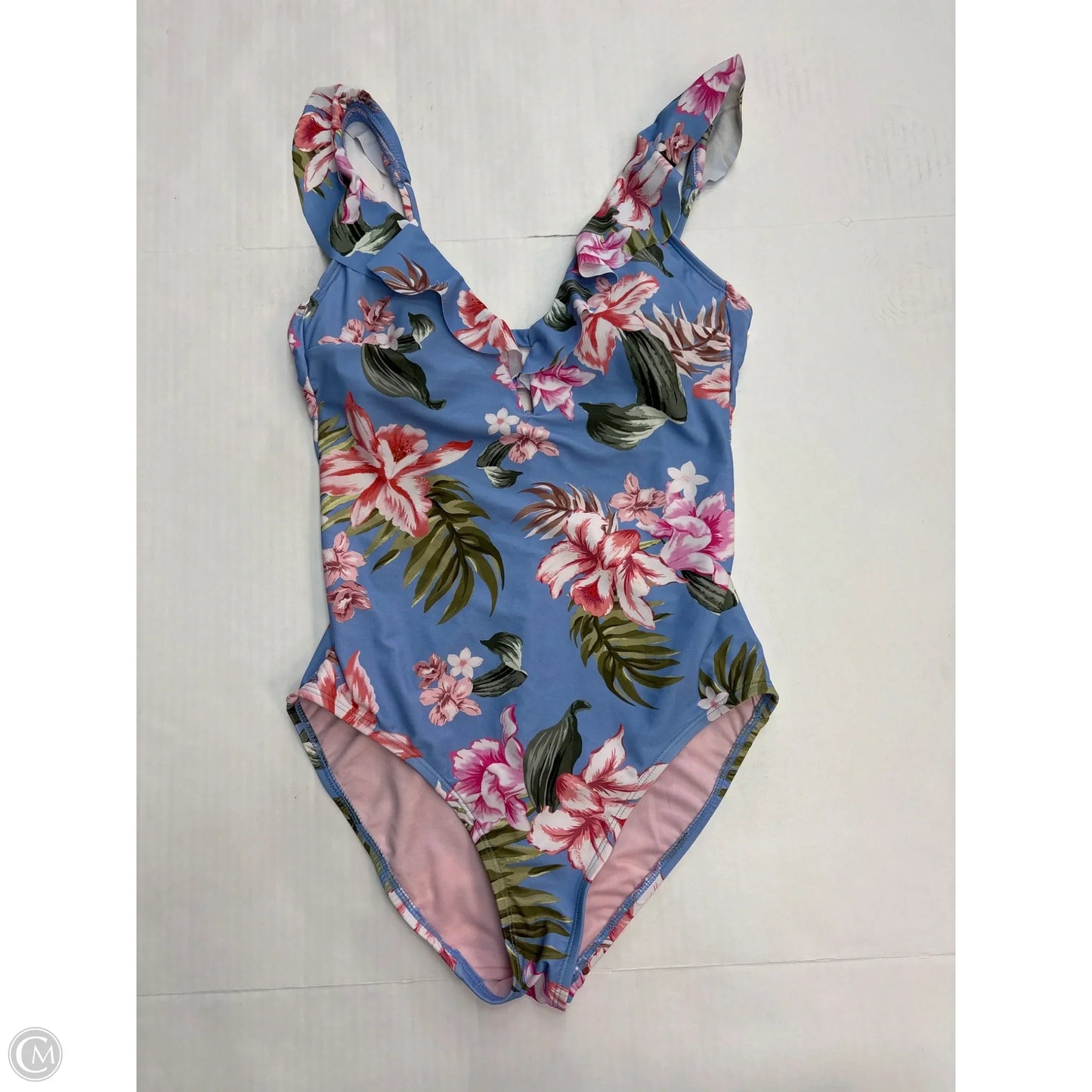 Swimsuit By Kona Sol In Blue, Size: M
