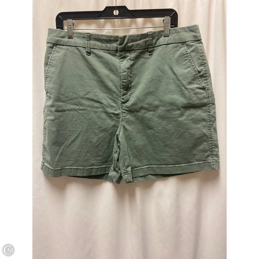 Shorts By Anne Klein In Green, Size: 16