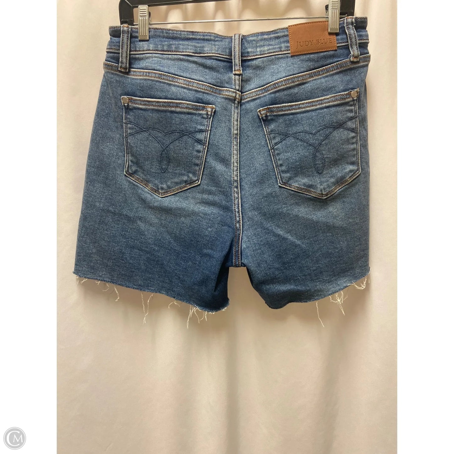 Shorts By Judy Blue In Blue Denim, Size: L