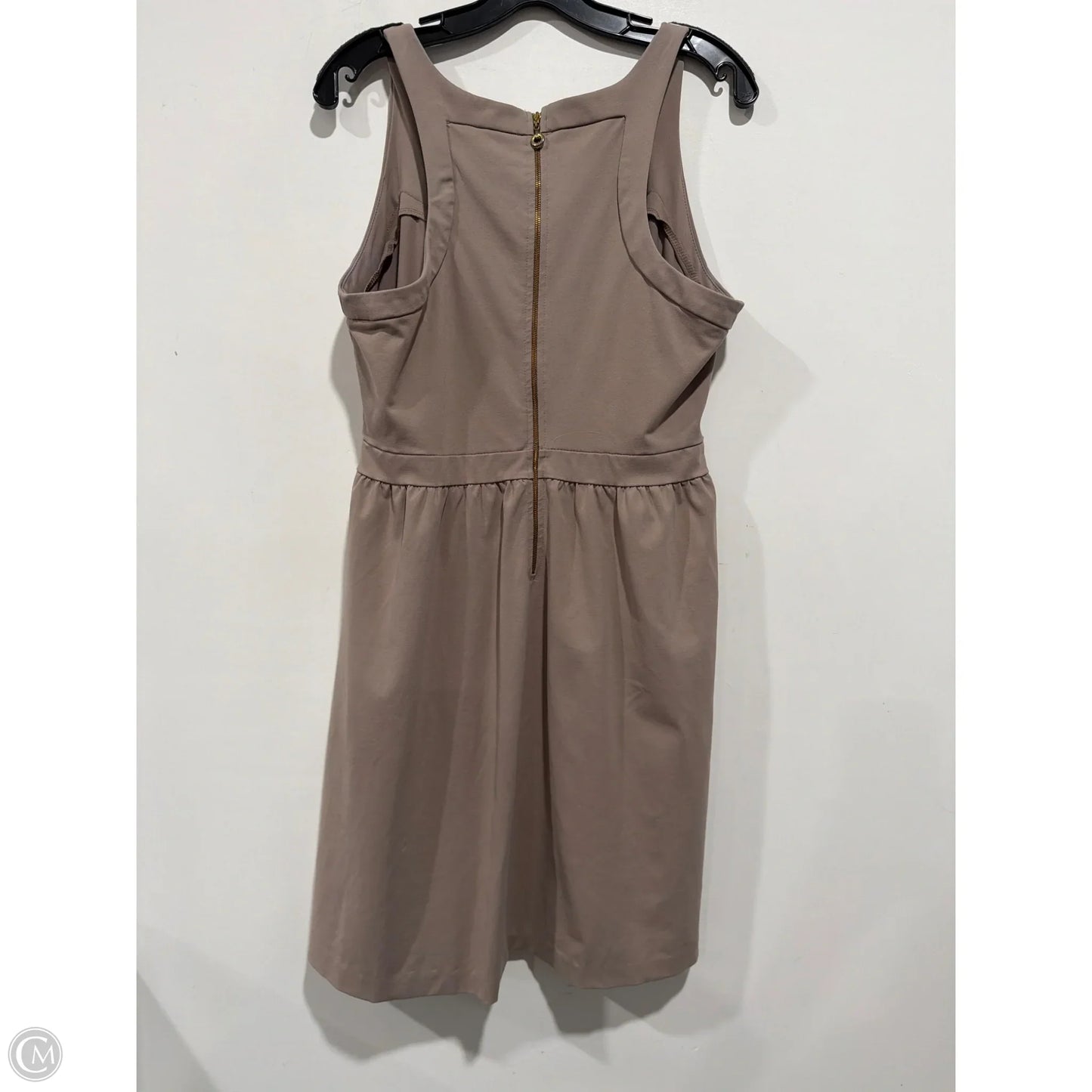 Dress Casual Midi By Cynthia Rowley In Taupe, Size: Xl