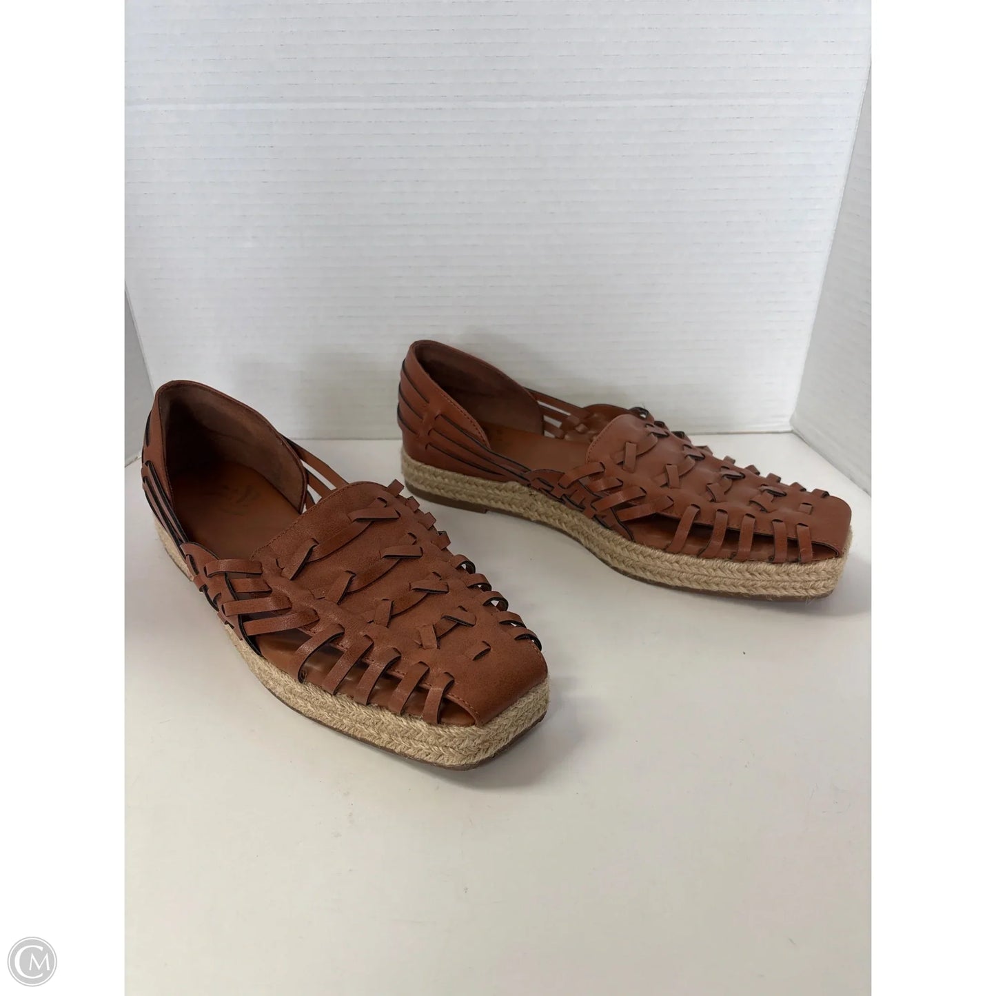 Sandals Flats By Sam And Libby In Brown, Size: 10