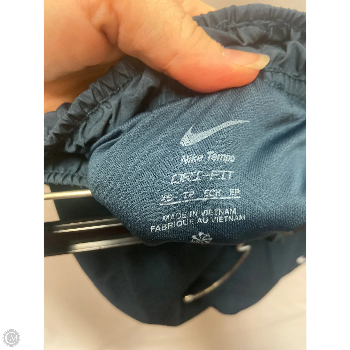 Athletic Shorts By Nike In Blue, Size: Xs