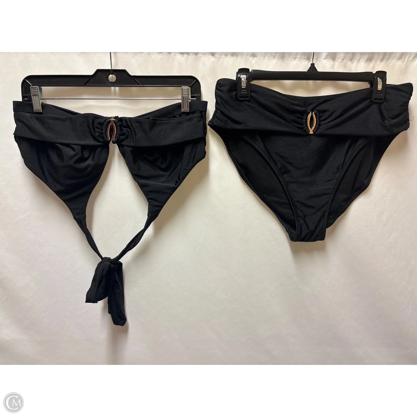 Swimsuit 2pc By Clothes Mentor In Black, Size: Xl