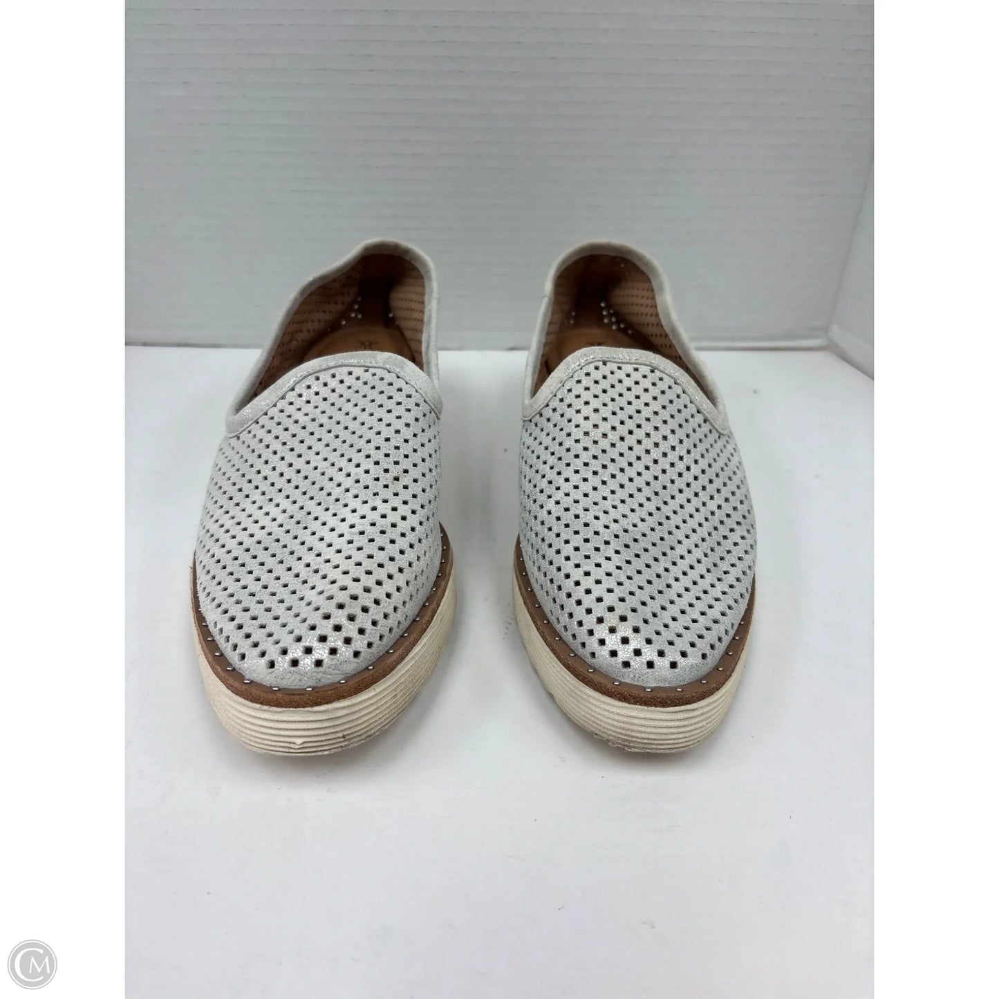 Shoes Flats By Johnston & Murphy In Grey, Size: 6
