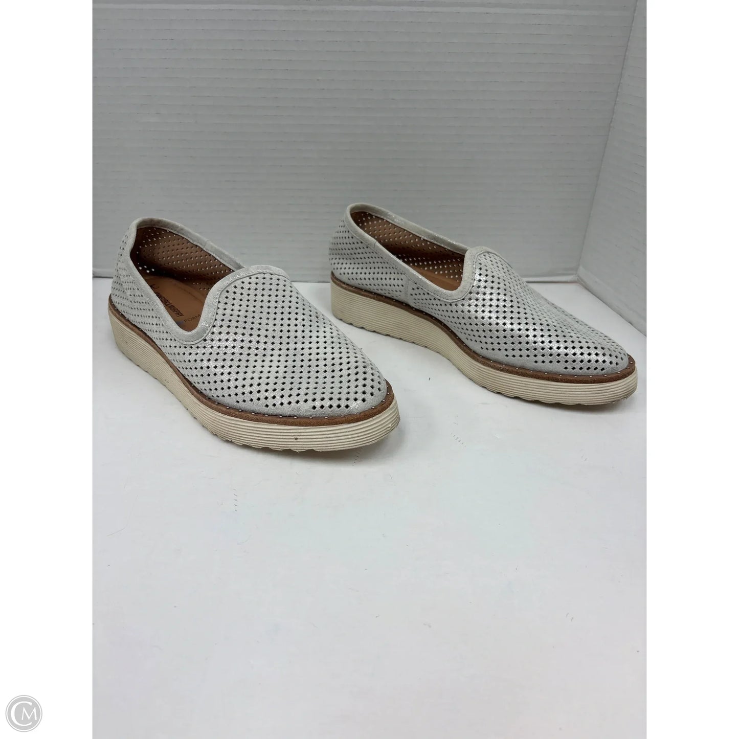 Shoes Flats By Johnston & Murphy In Grey, Size: 6