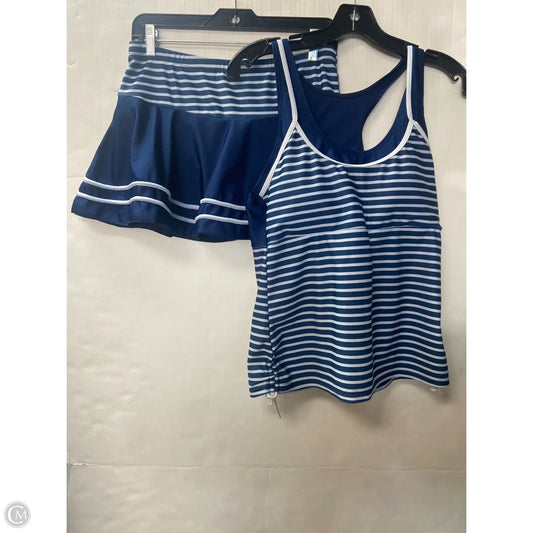 Swimsuit 2pc By Clothes Mentor In Navy, Size: L
