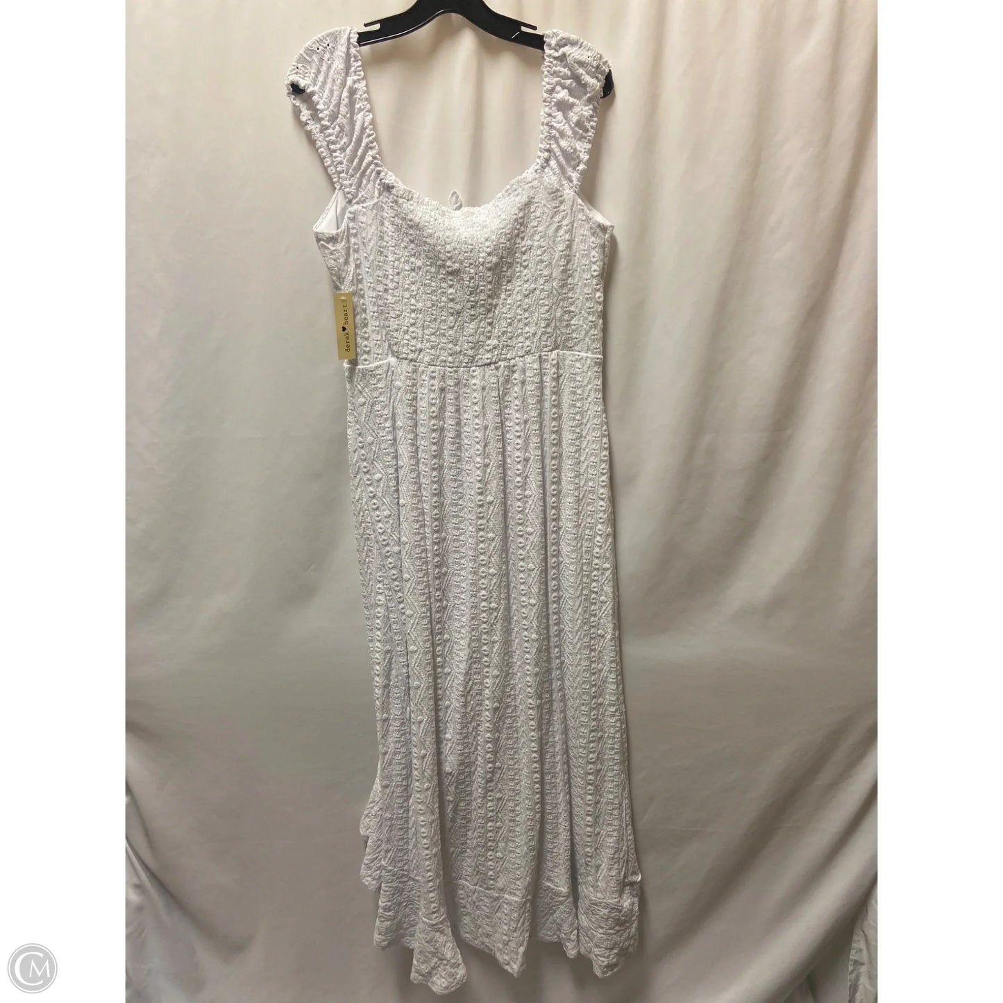 Dress Casual Maxi By Derek Heart In White, Size: Xl