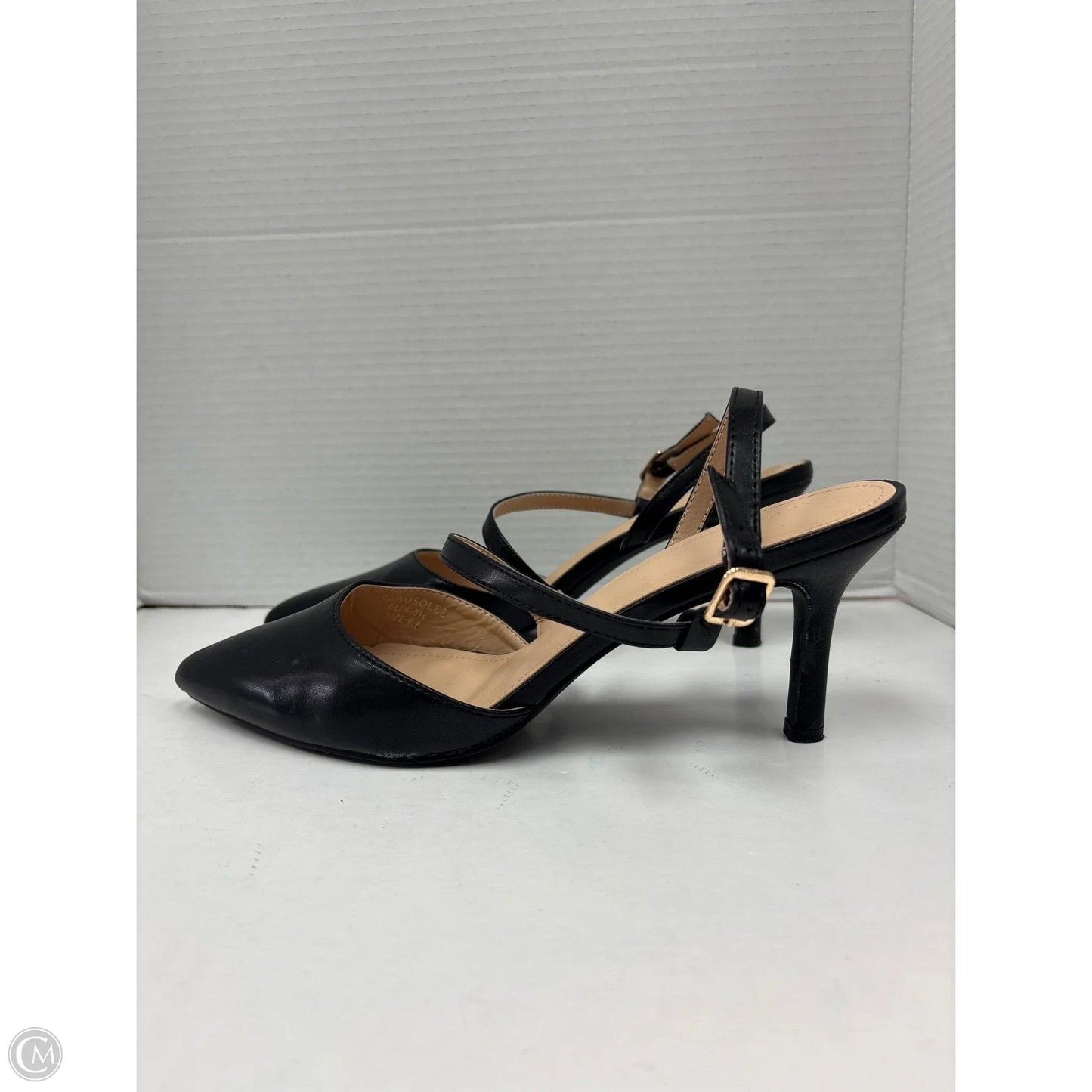 Shoes Heels Kitten By Aerosoles In Black, Size: 9.5