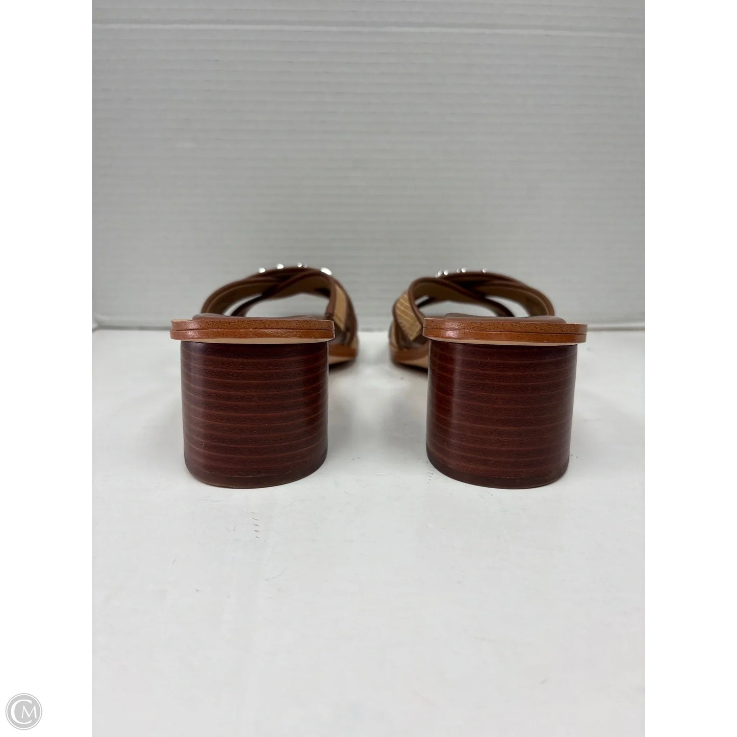 Shoes Heels Block By Michael By Michael Kors In Brown, Size: 8.5