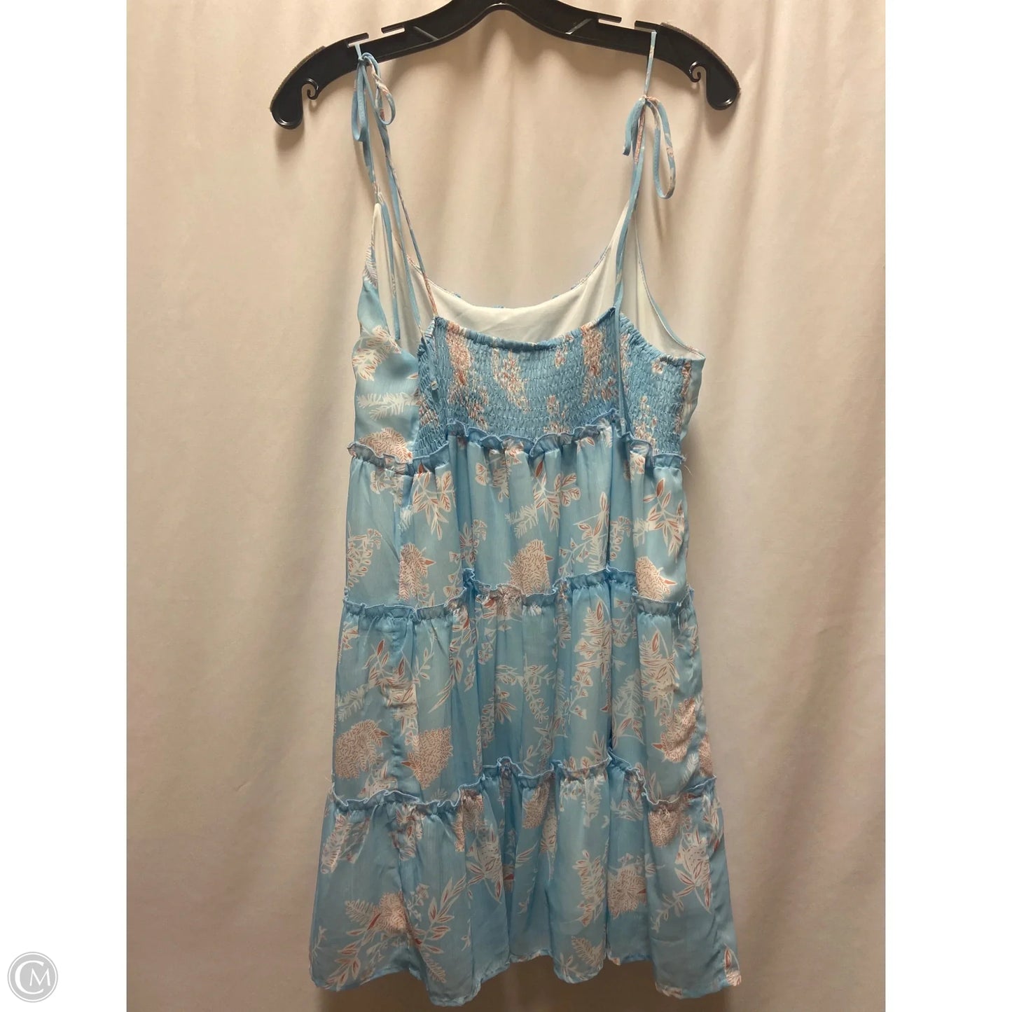 Dress Casual Midi By Clothes Mentor In Blue, Size: 2x