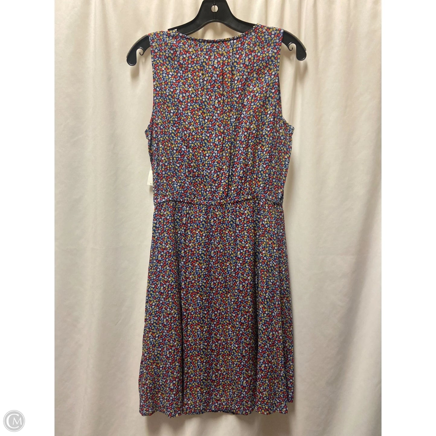 Dress Casual Midi By Old Navy In Floral Print, Size: M