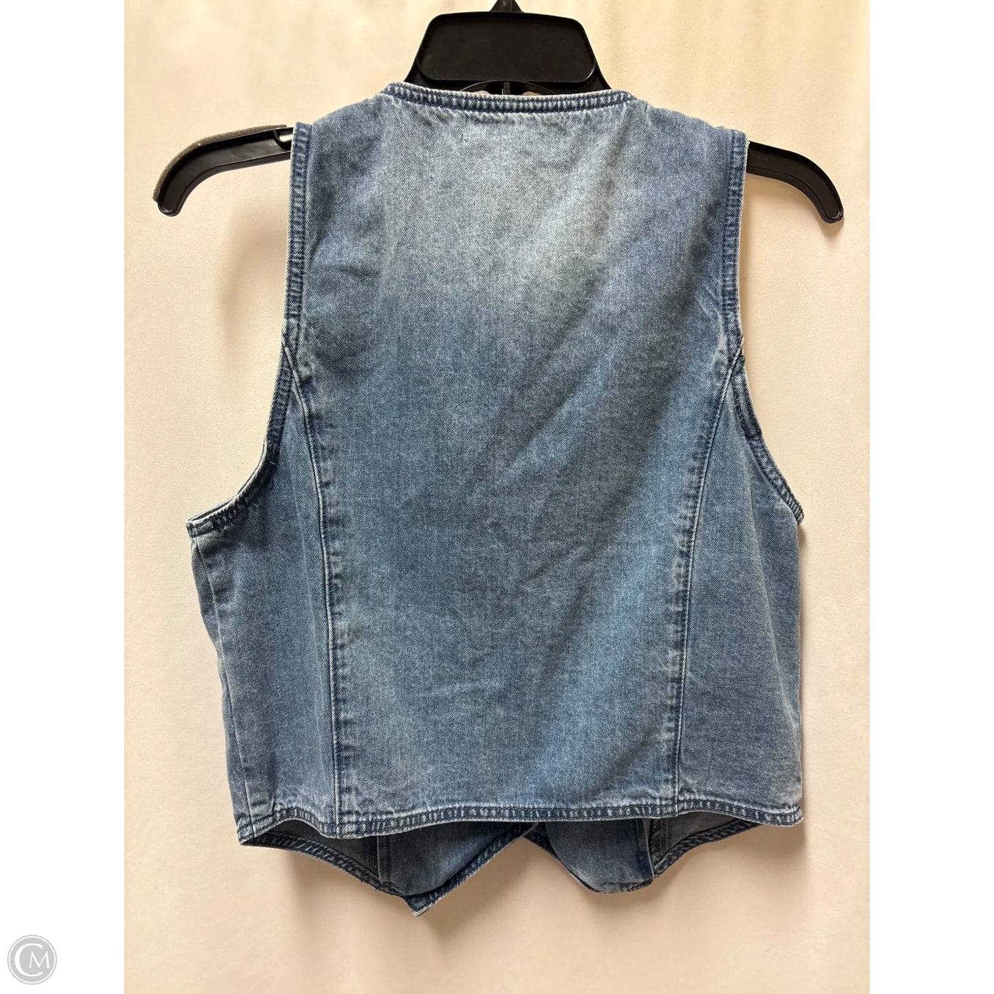 Vest Other By Catherine Malandrino In Blue Denim, Size: M