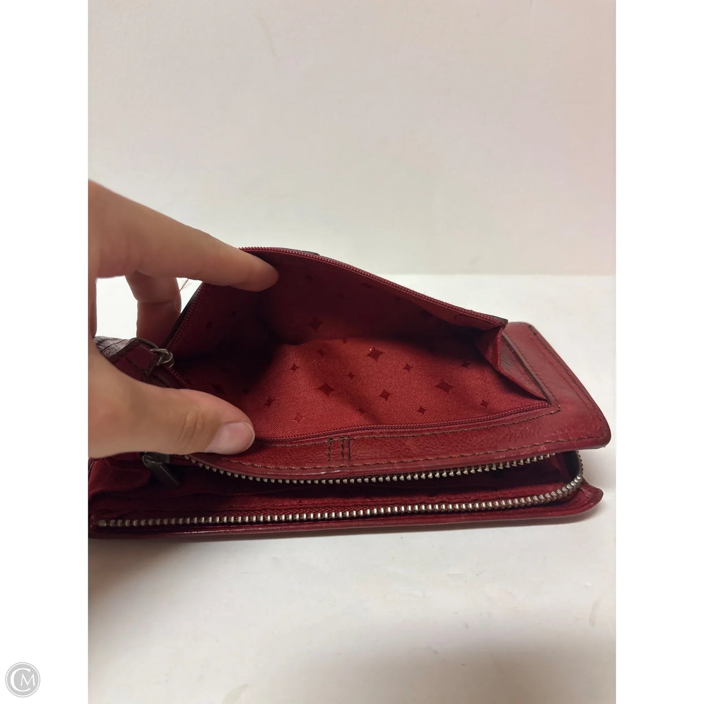 Wallet By Fossil, Size: Large