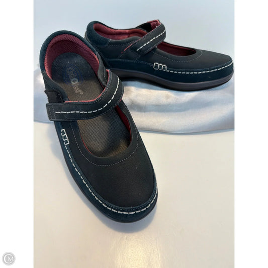 Shoes Flats By Clothes Mentor In Navy, Size: 8.5