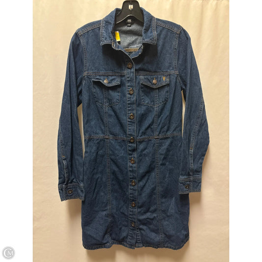 Dress Designer By Frye In Blue Denim, Size: S