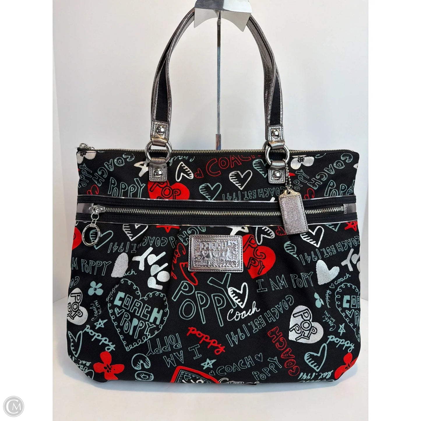 Handbag Designer By Coach, Size: Large