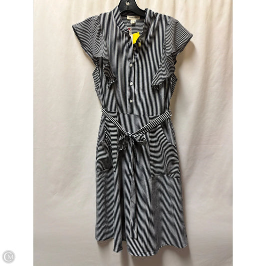 Dress Casual Midi By Monteau In Navy, Size: L