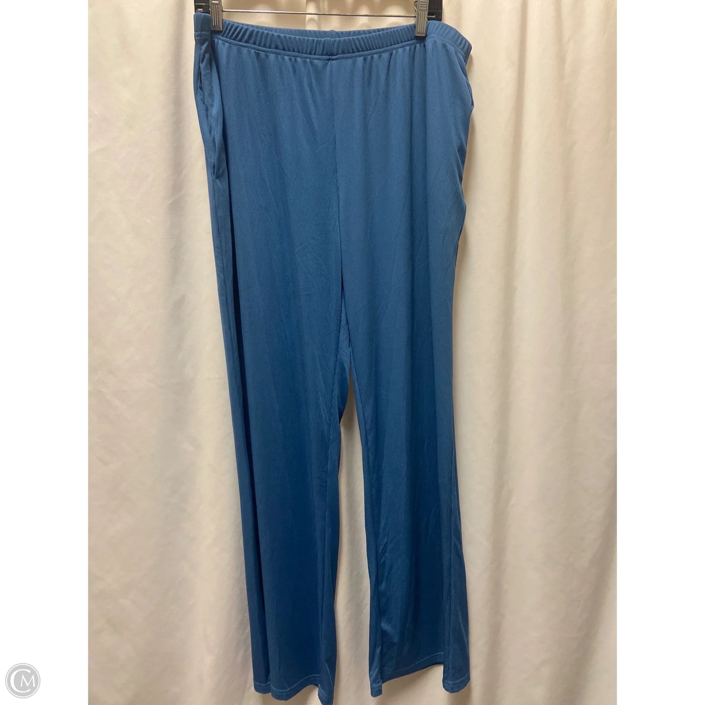 Pants Set 2pc By Ekouaer In Blue, Size: 2x