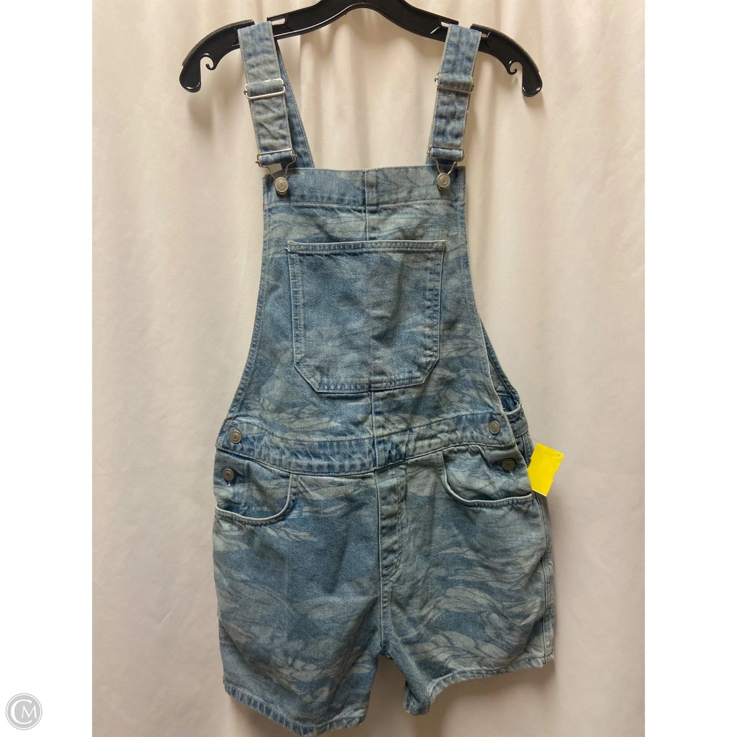 Overalls By Clothes Mentor In Blue Denim, Size: M