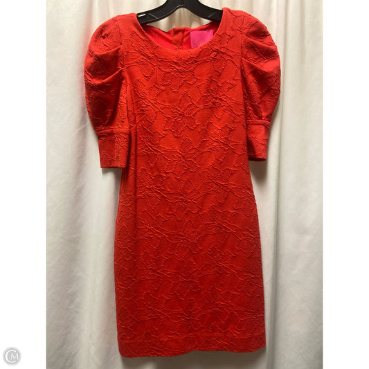Dress Designer By Lilly Pulitzer In Red, Size: Xxs