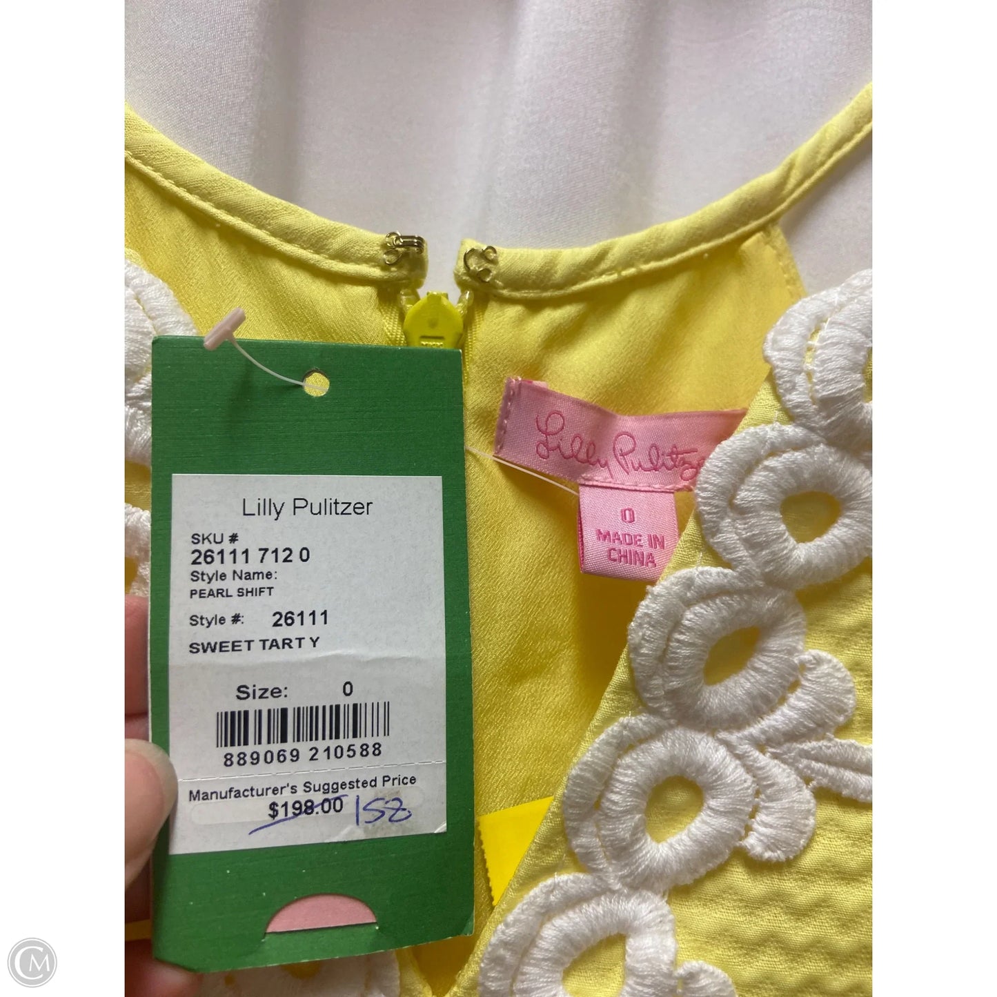 Dress Designer By Lilly Pulitzer In Yellow, Size: 0