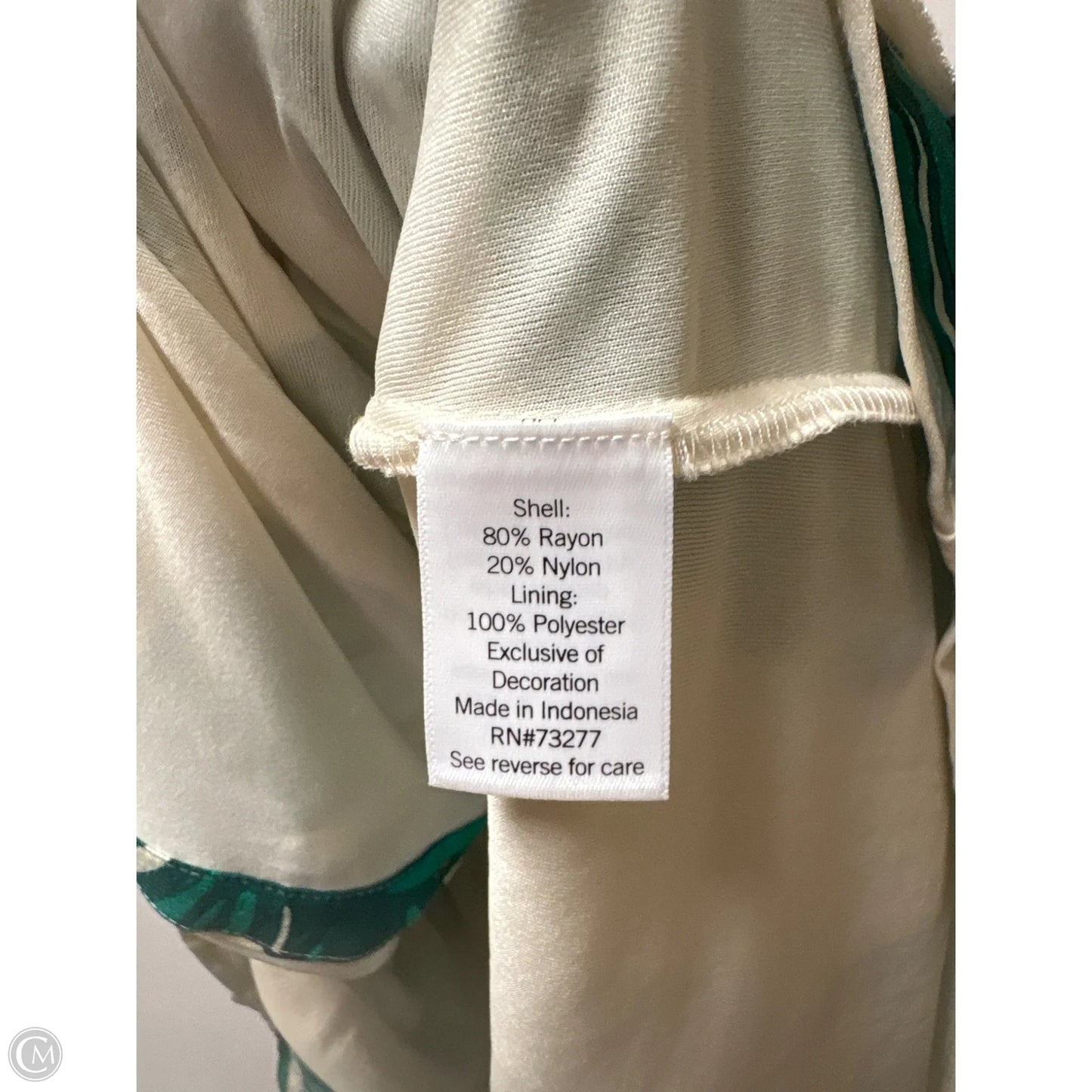 Dress Casual Midi By Nine West In Green, Size: Xl