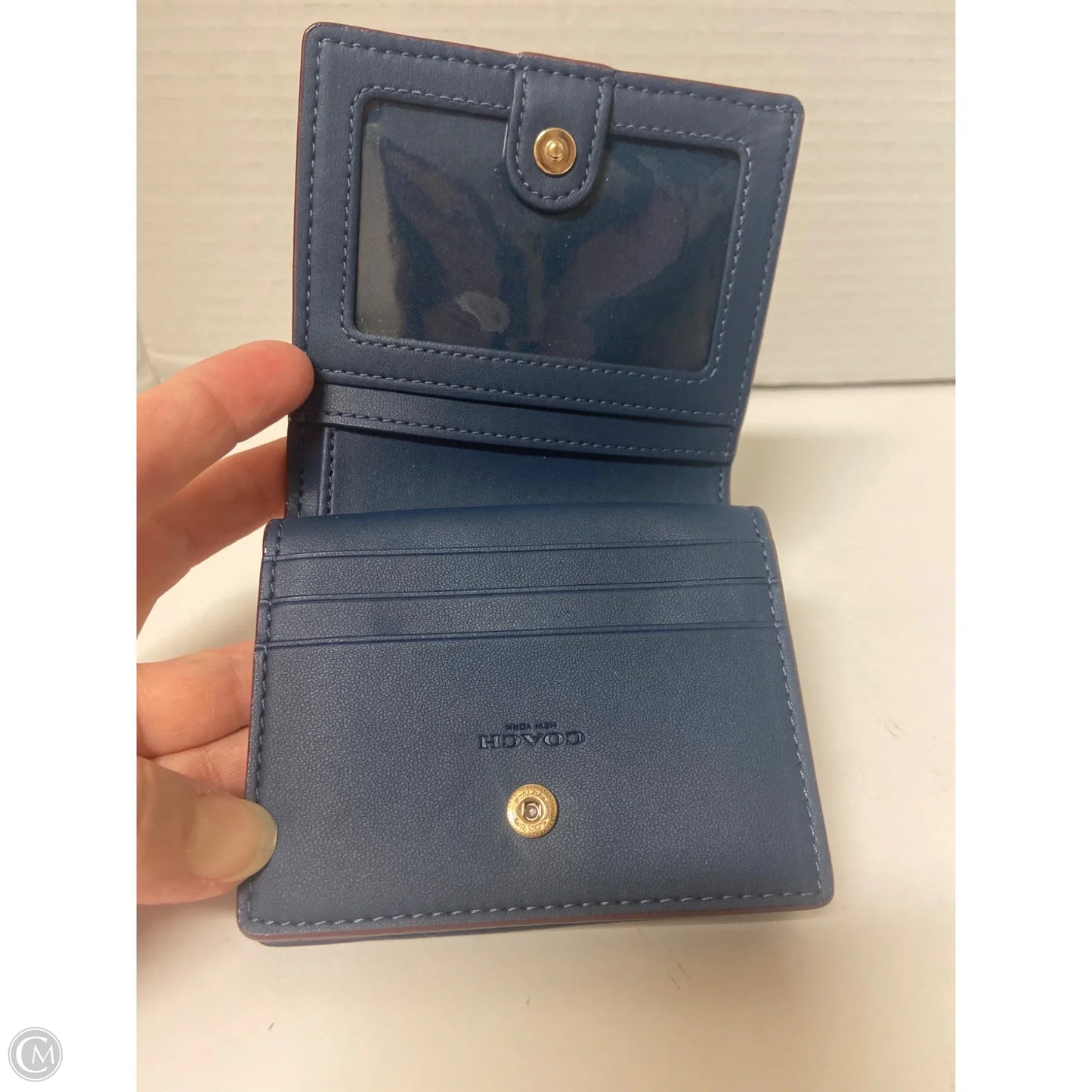 Wallet Designer By Coach, Size: Small