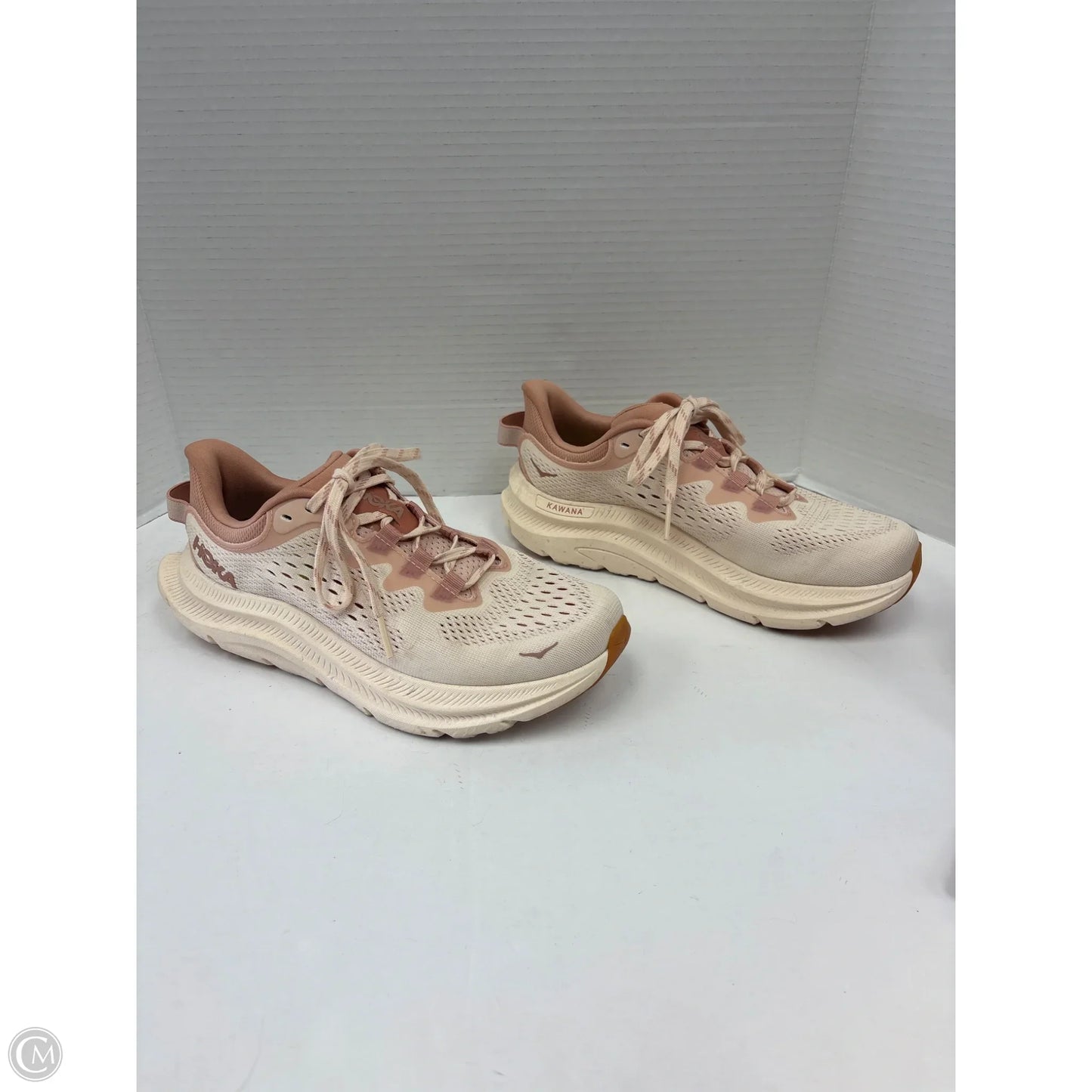 Shoes Athletic By Hoka In Peach, Size: 7