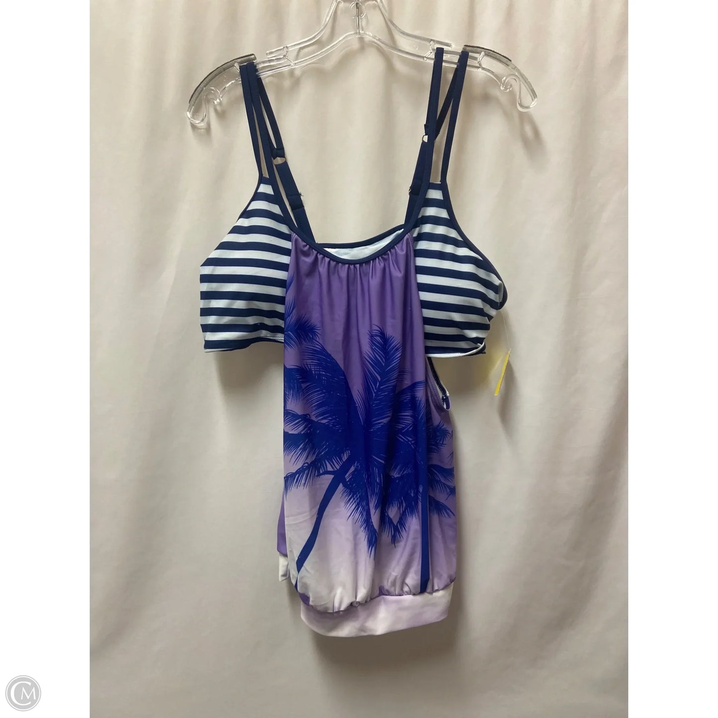 Swimsuit 2pc By Clothes Mentor In Navy, Size: Xl