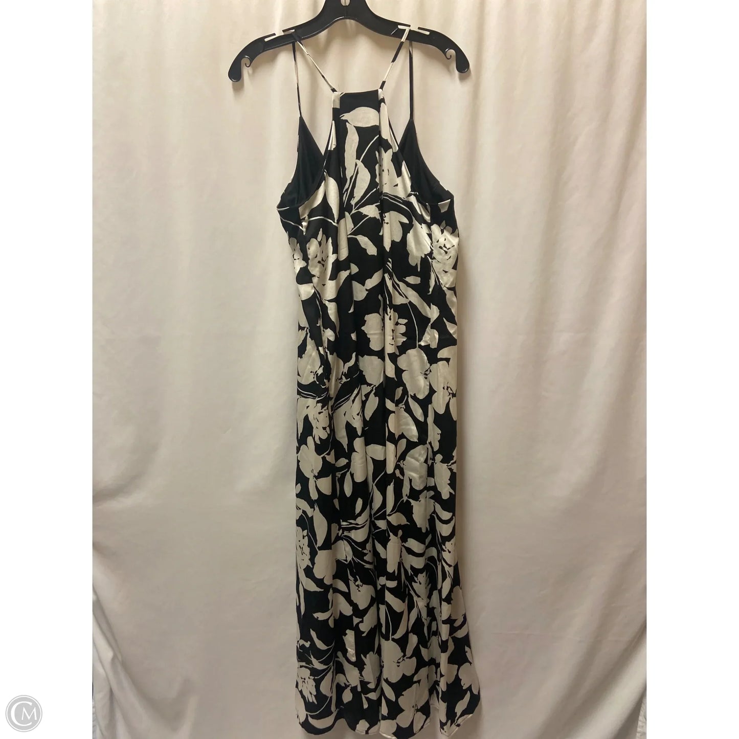 Dress Casual Maxi By Tahari In Black & White, Size: M