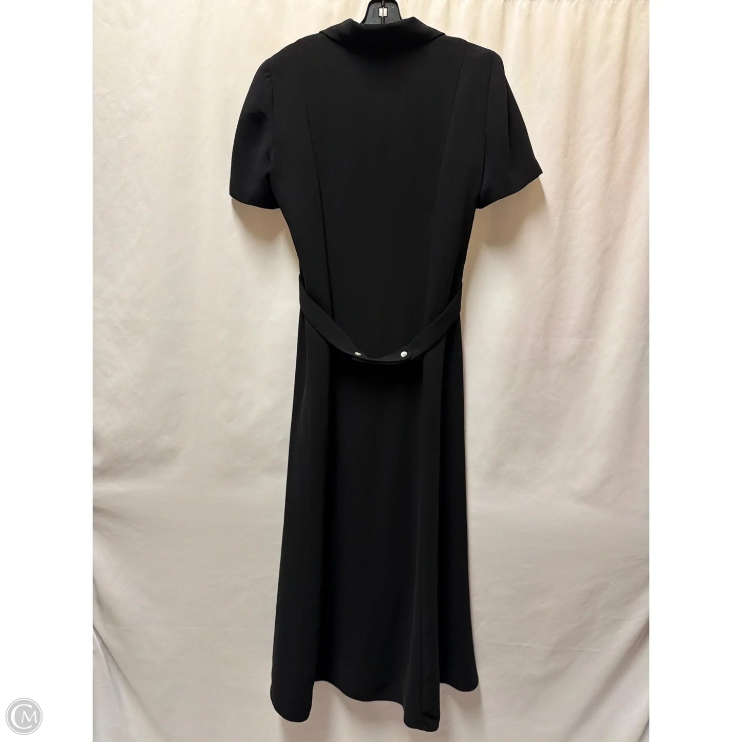 Dress Casual Maxi By David Warren In Black, Size: L