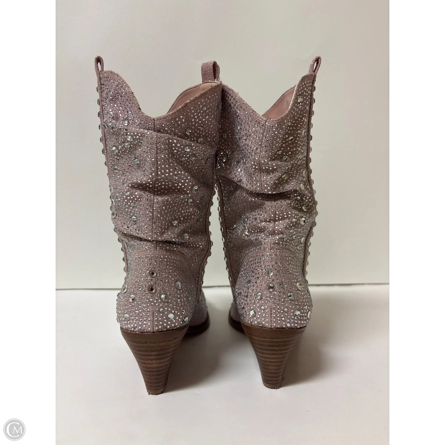 Boots Western By Jessica Simpson In Pink, Size: 9.5