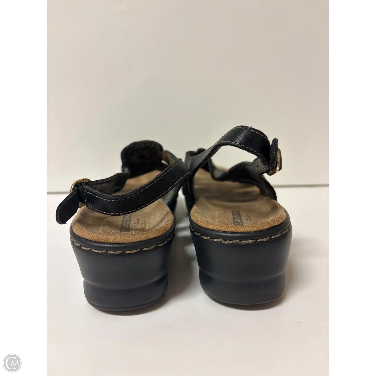 Shoes Heels Block By Clarks In Black, Size: 9
