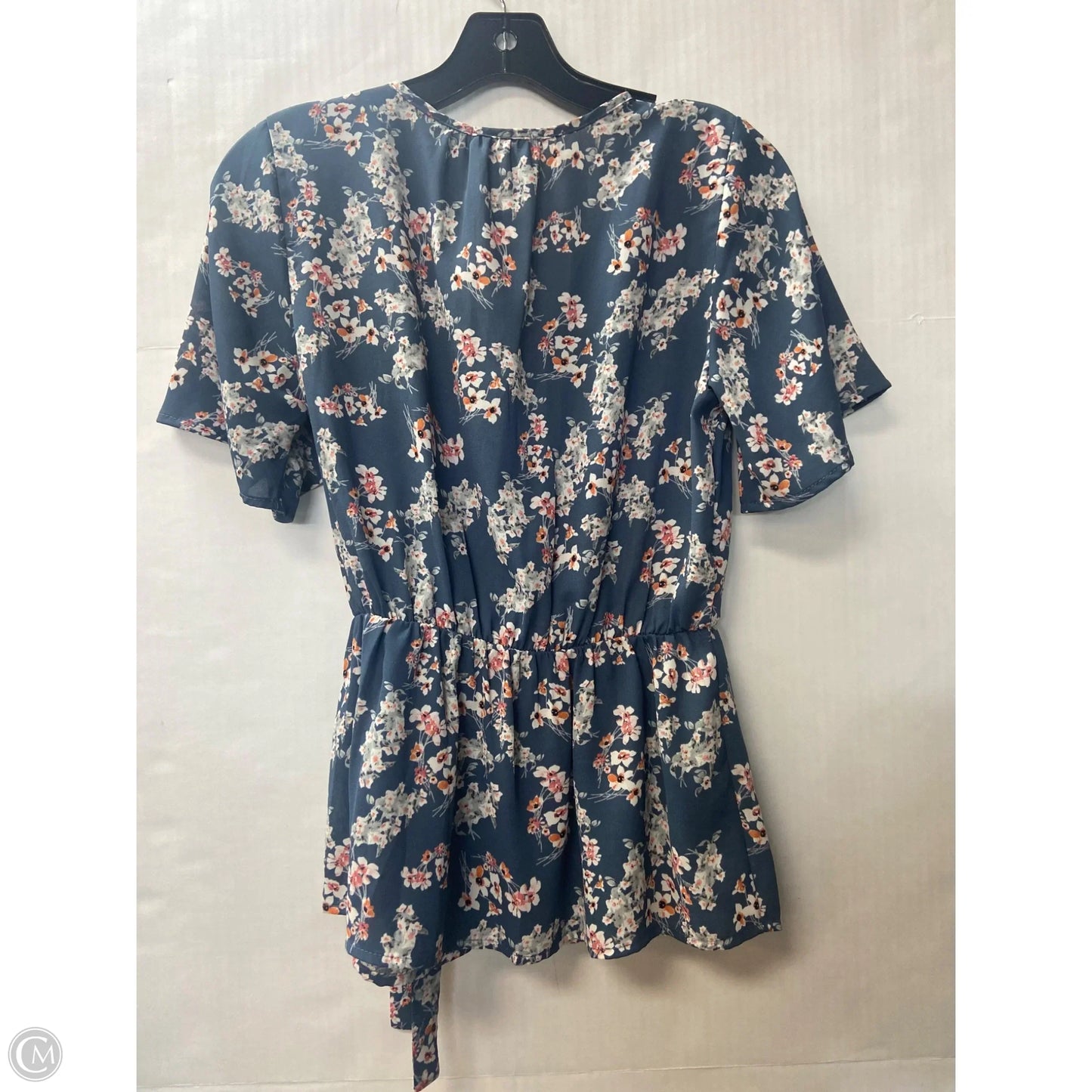 Top Short Sleeve By Sienna Sky In Blue, Size: S