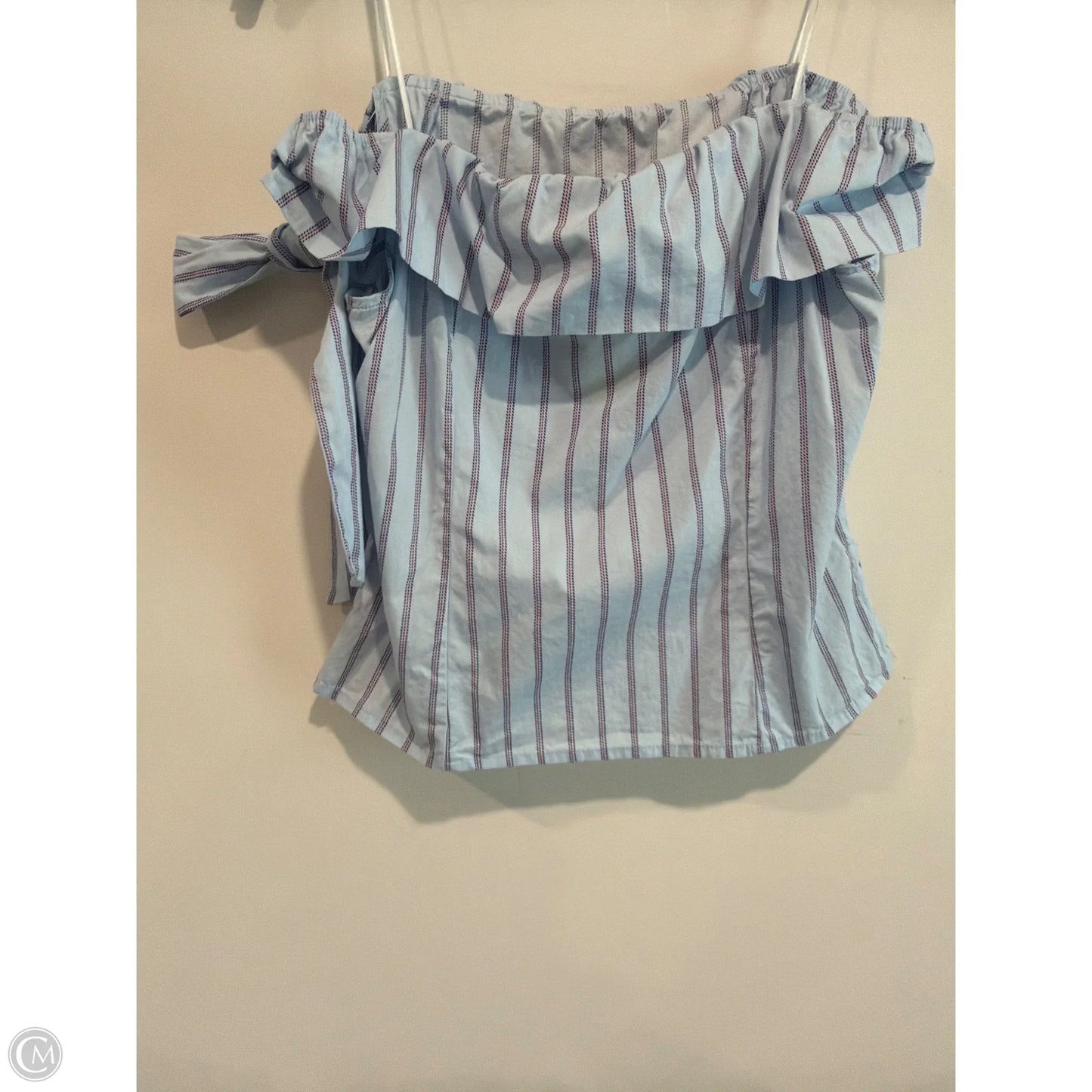 Top Sleeveless By Francesca’s In Blue, Size: M