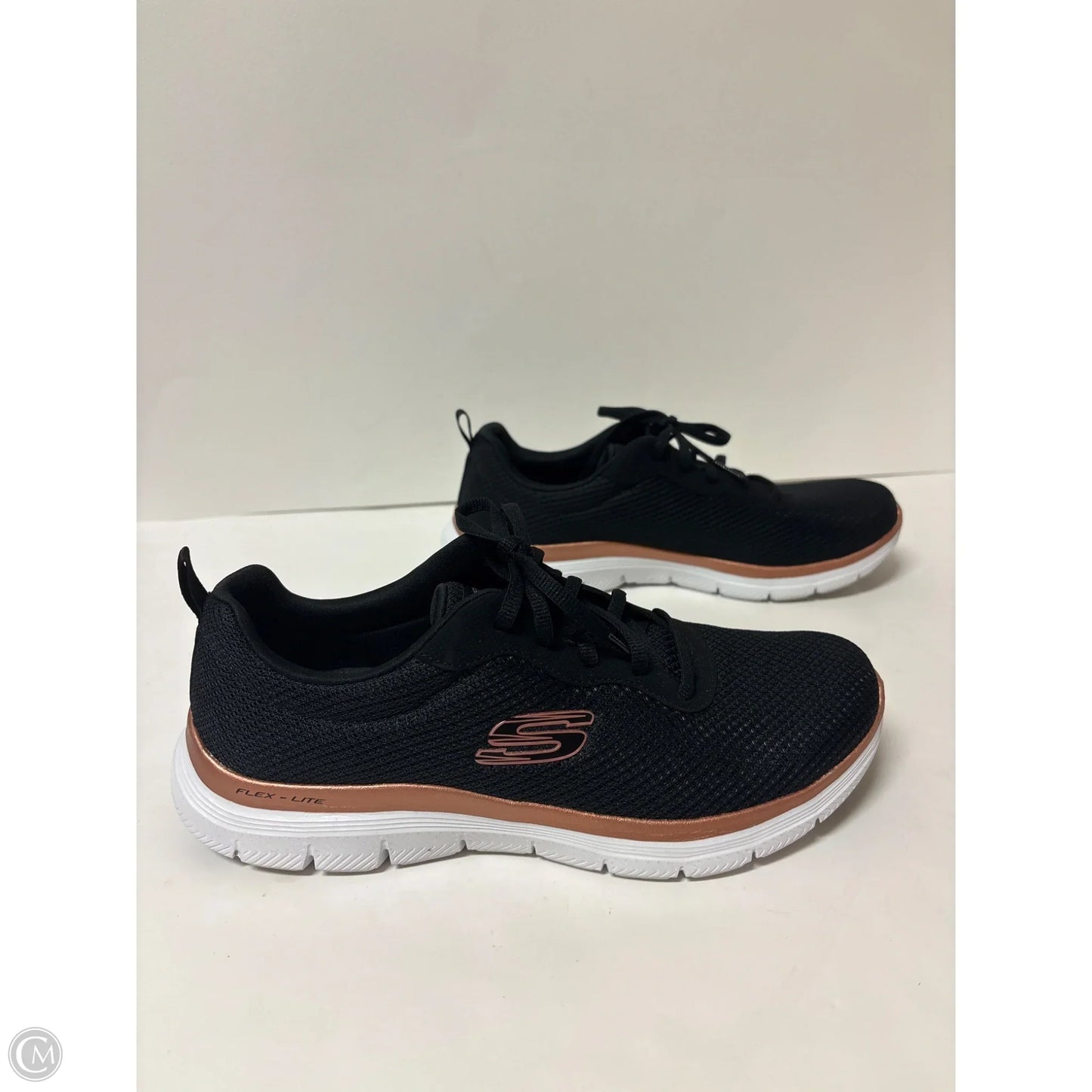 Shoes Athletic By Skechers In Black, Size: 8.5