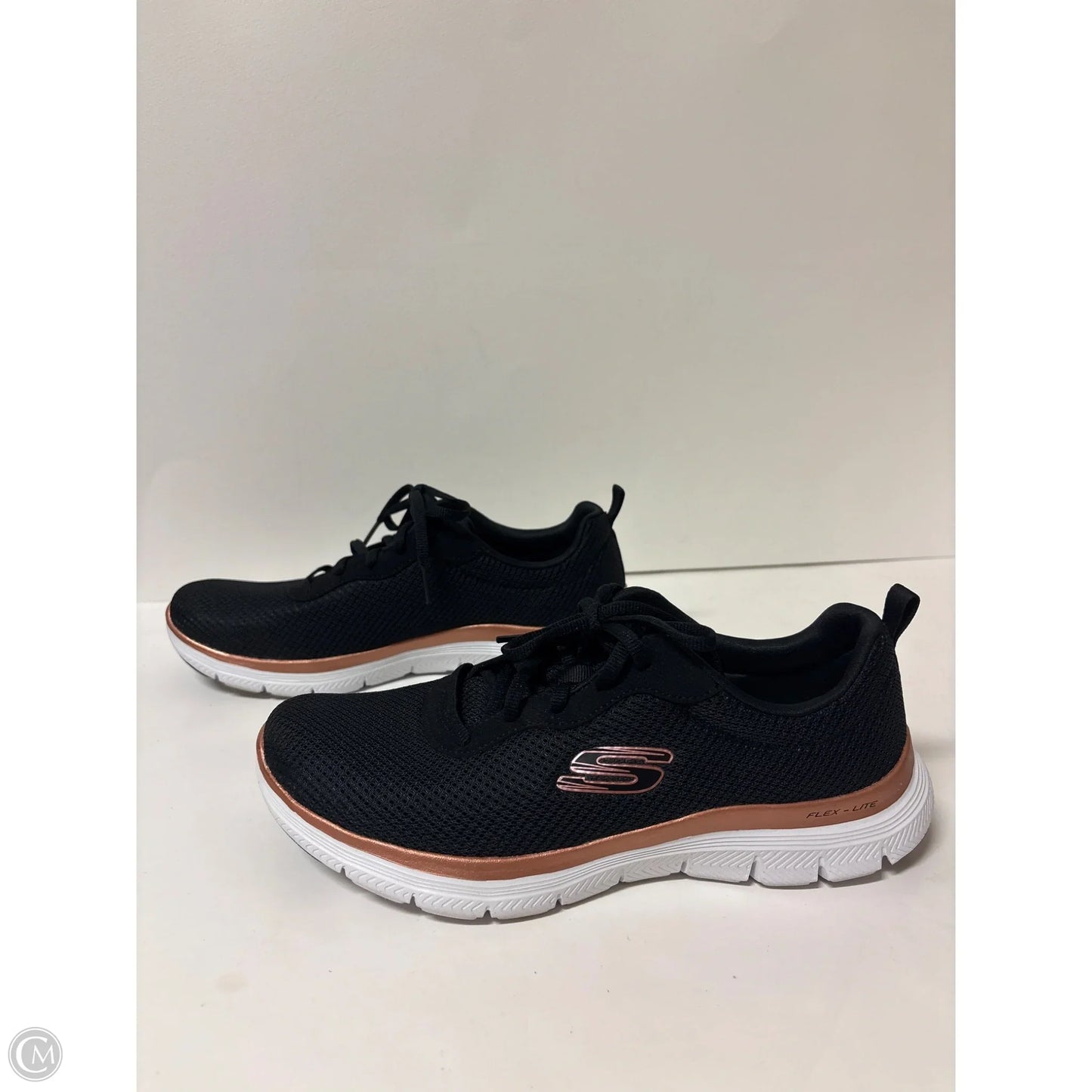 Shoes Athletic By Skechers In Black, Size: 8.5