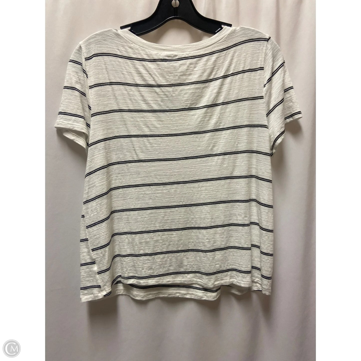 Top Short Sleeve By Green Envelope In White, Size: Xs