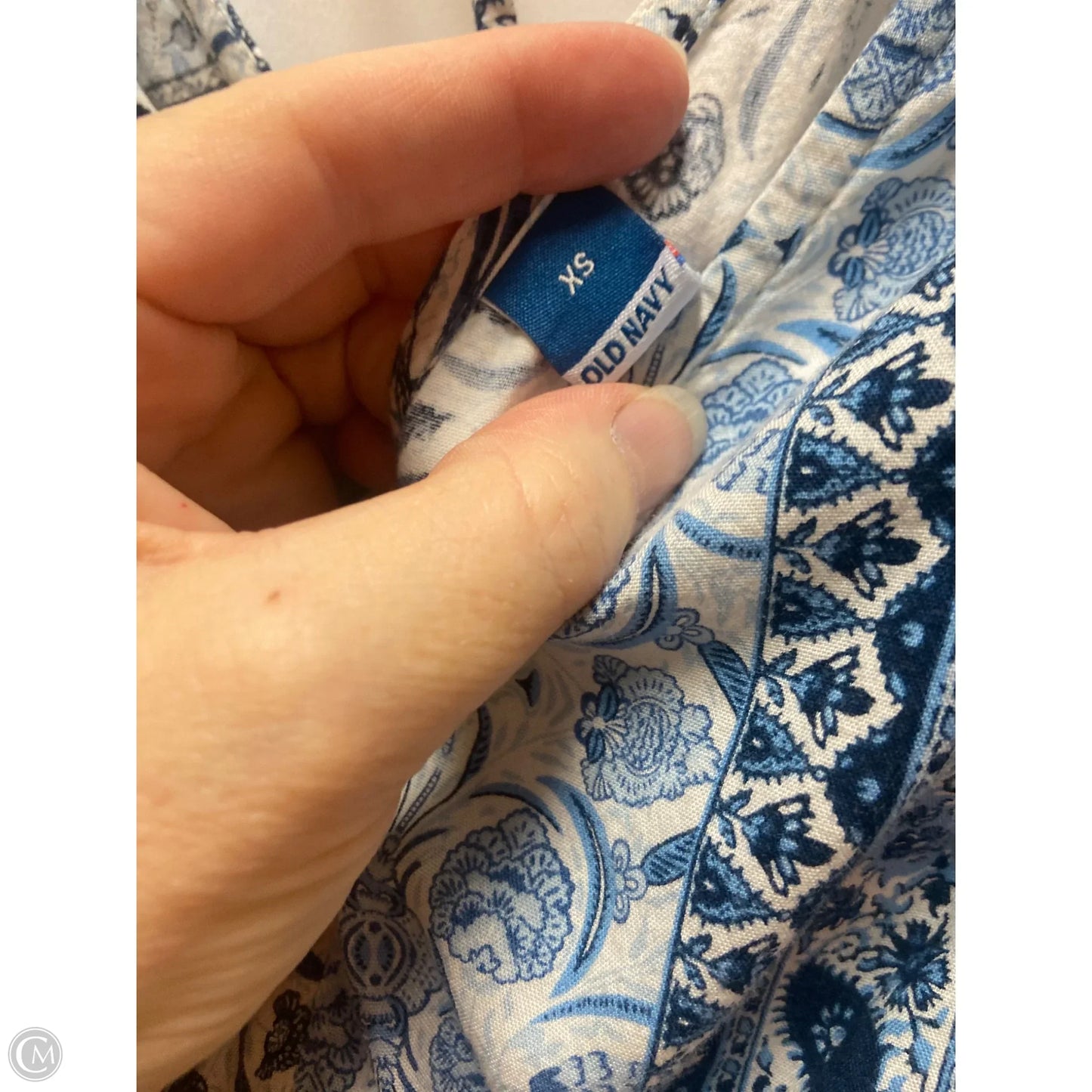 Dress Casual Midi By Old Navy In Blue, Size: Xs