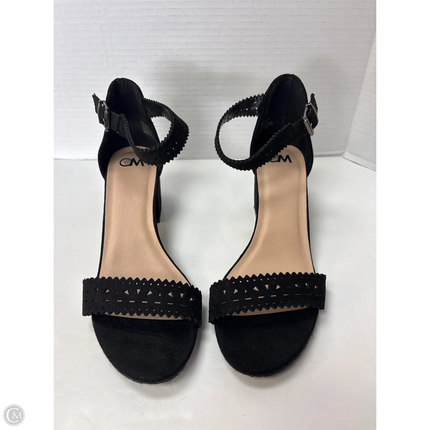 Shoes Heels Block By Clothes Mentor In Black, Size: 7.5
