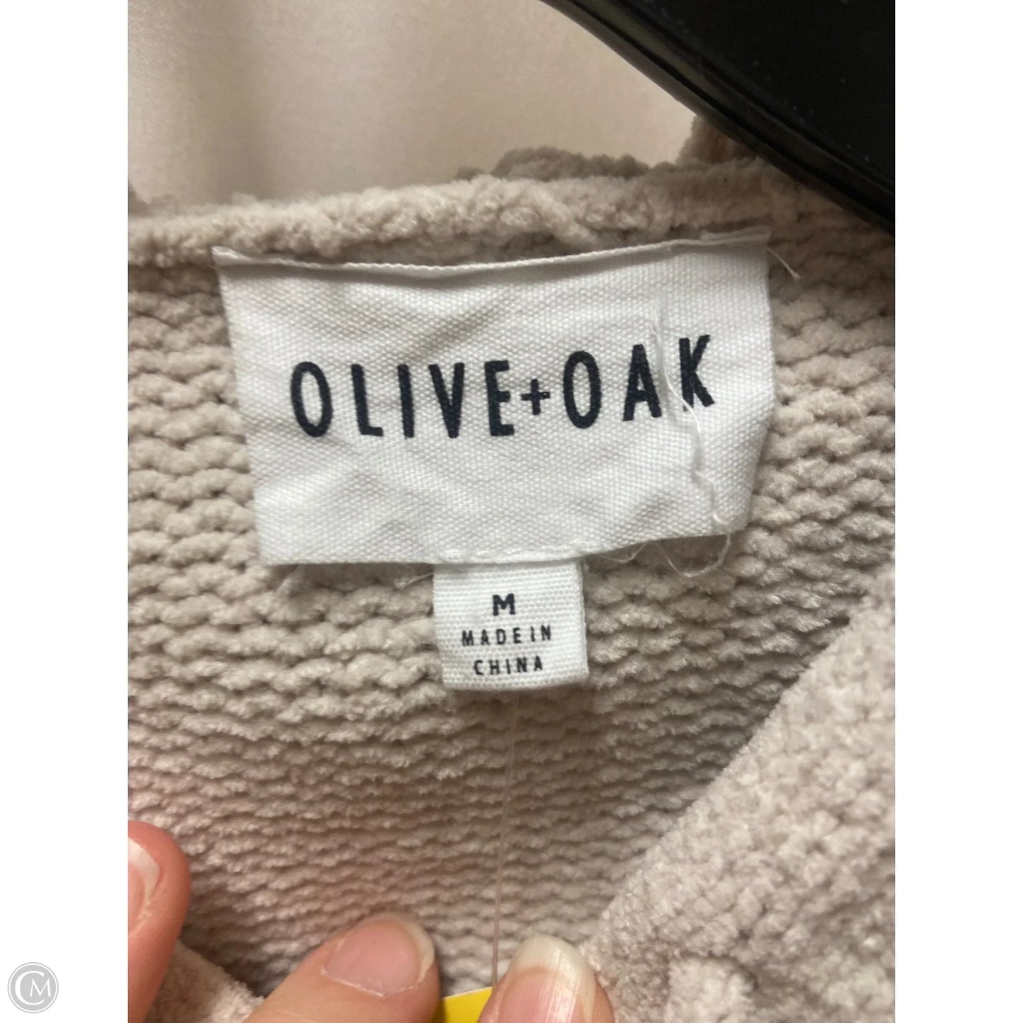 Sweater By Olive And Oak In Tan, Size: M