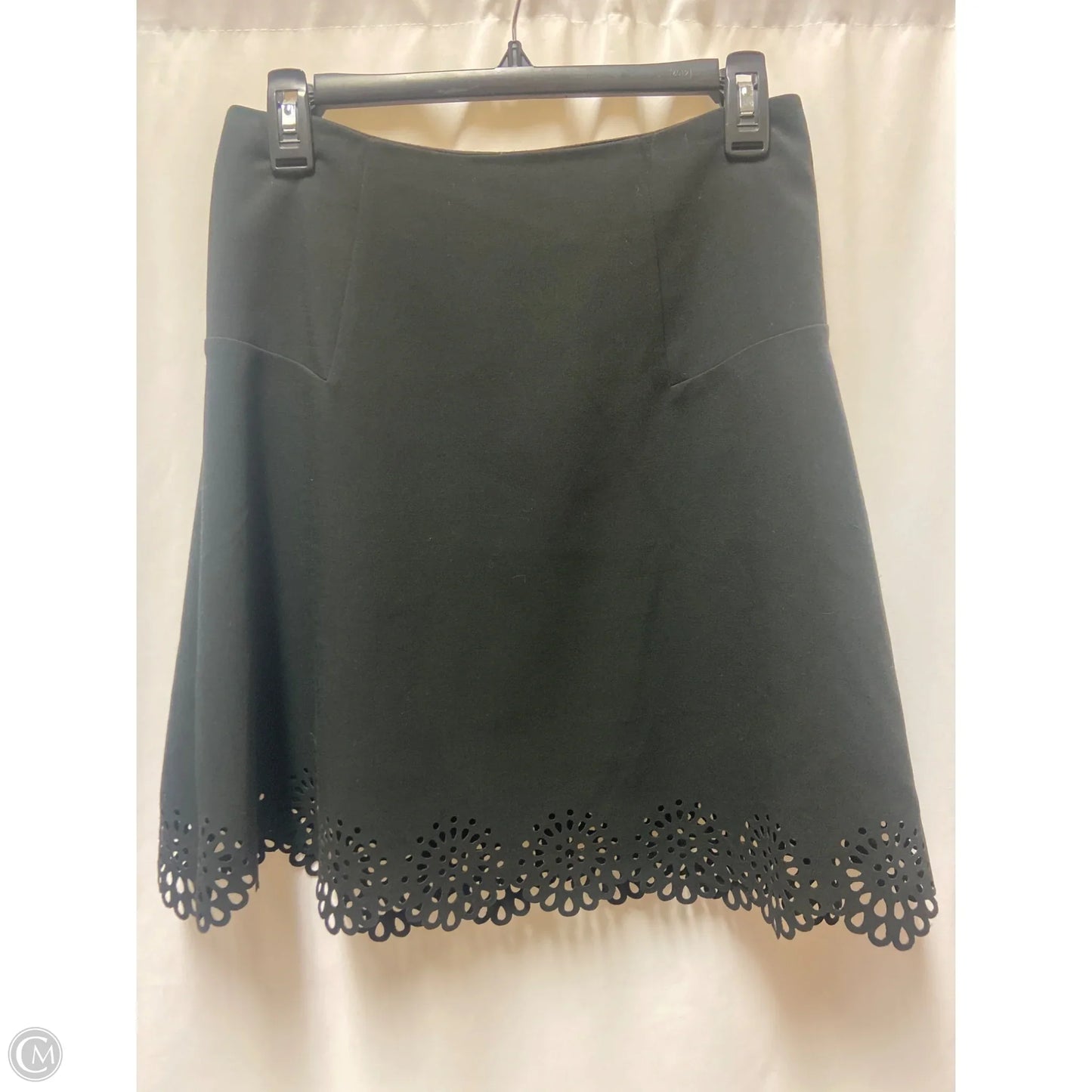 Skirt Midi By Loft In Black, Size: 0