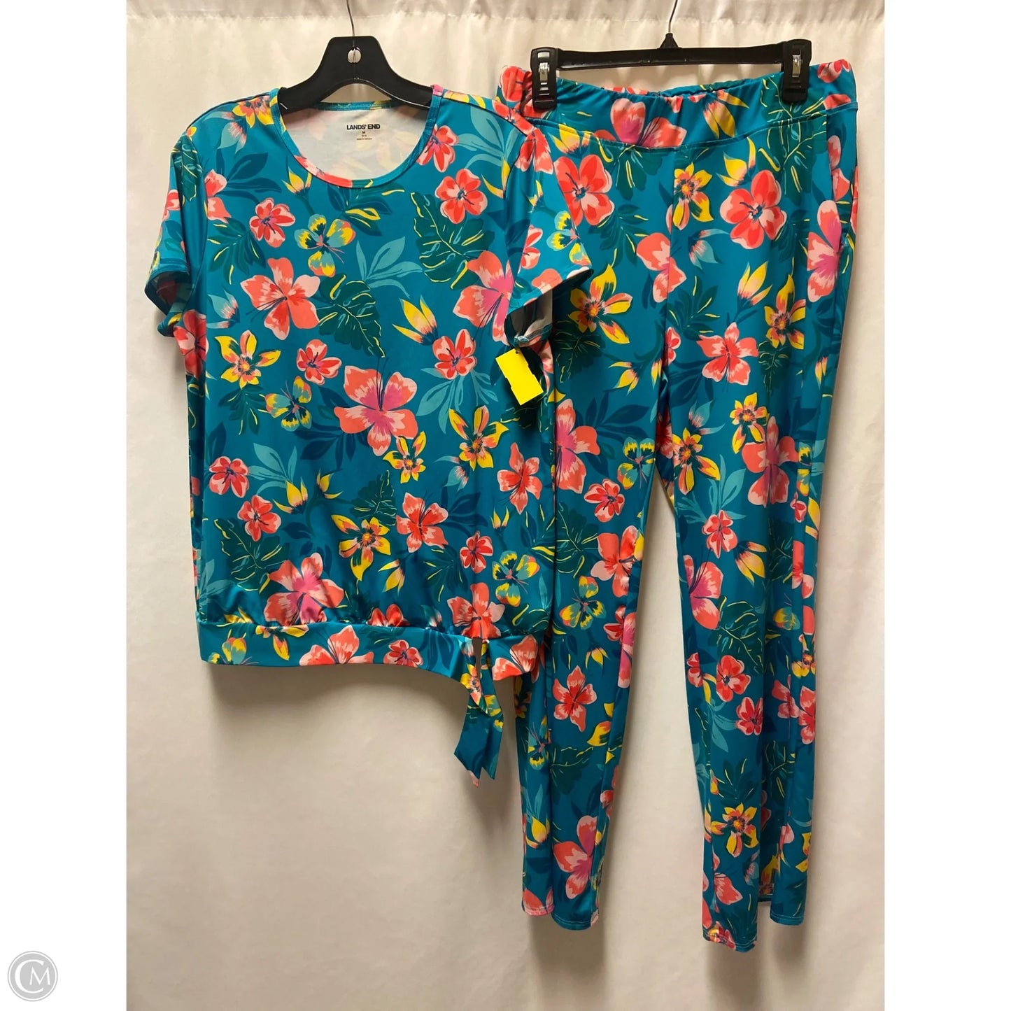 Pants Set 2pc By Lands End In Green, Size: M